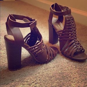 Strappy Heels!